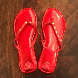 Consuela flip flops